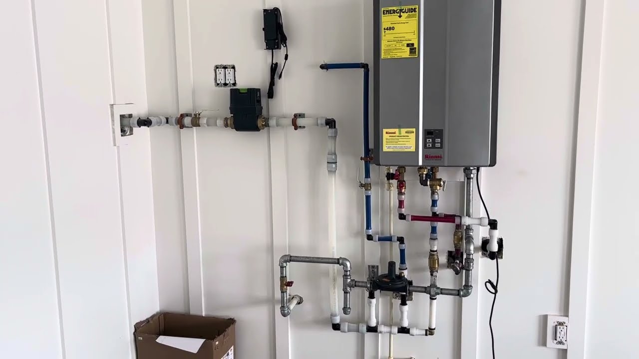 Tankless Water Heater Installation in Clearfield