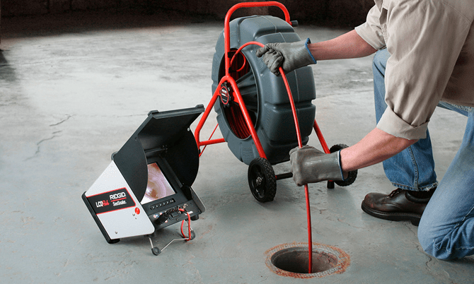 Video Pipe Inspection in Clearfield